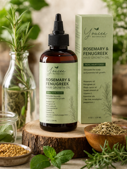 Youcee Botanicals Rosemary & Fenugreek Hair  Oil